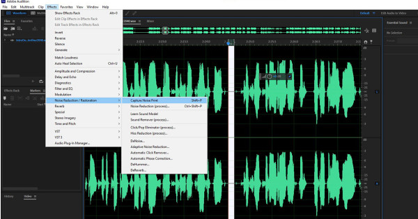 Adobe Audition nutzen wir, um unsere Podcasts zu schneiden